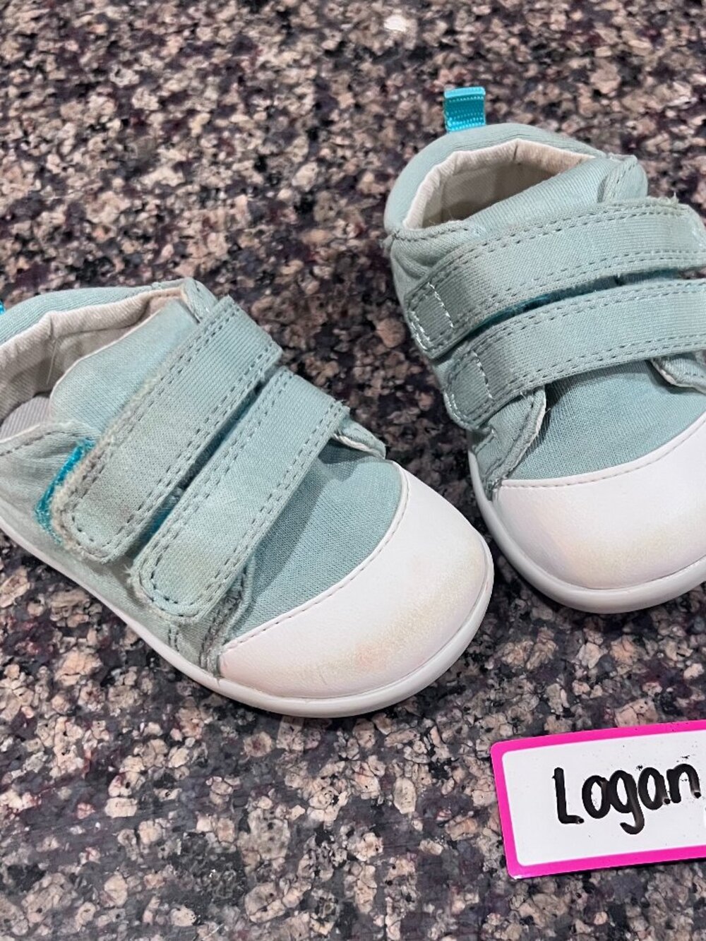 Ten Little Size 5 Ocean Blue First Walker Shoes